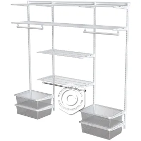 гардеробная система практик home прихожая large 10 белая