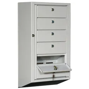 антивандальный почтовый ящик pressbox 6a