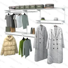 комплект №45 гардеробной системы титан-gs