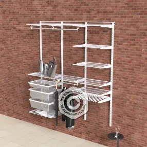 гардеробная система практик home прихожая large 3 белая