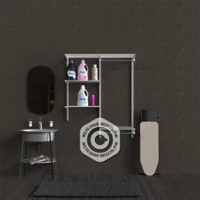 гардеробная система практик home ванная 2 белая