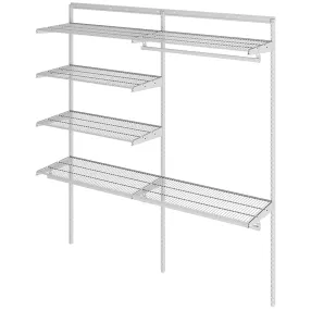 гардеробная система практик home optima g180 белая