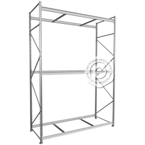 стеллаж ms pro z 3000х2100х800 (3 яруса без настила)