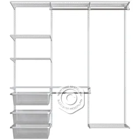 гардеробная система практик home прихожая large 4 белая