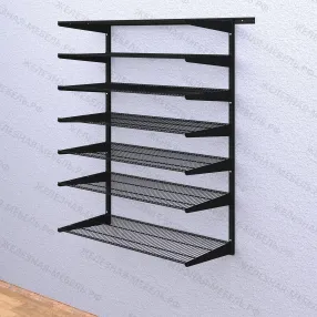 комплект №16 гардеробной системы титан-gs (цвет чёрный)