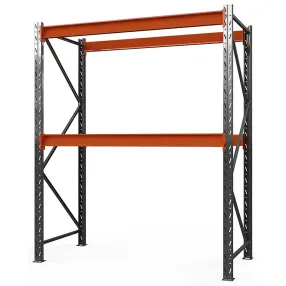 стеллаж оптима 2000х2500х785 (2 яруса без настила)