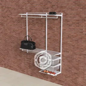 гардеробная система практик home прихожая medium 11 белая