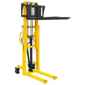 ручной гидравлический штабелер smartlift sda 1520 (1500 кг; 2 м; вилы 300-850 мм)