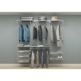 гардеробная система практик home прихожая large 9 белая