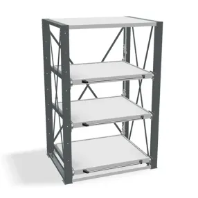 стеллаж вт-01 с выкатными платформами