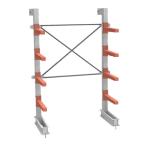 стеллаж консольный односторонний ст-062 (4 яруса)