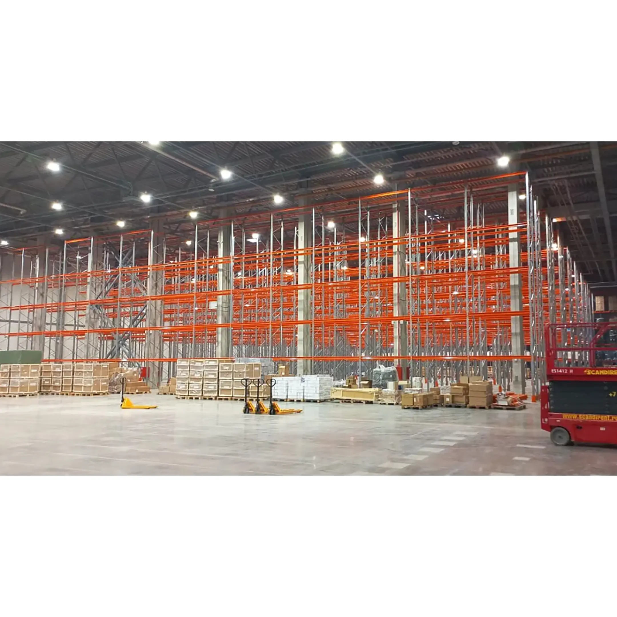 стеллаж паллетный 3500х1800х1100 мм, 2 яруса (балка сетп 1800/1300 паллетная)