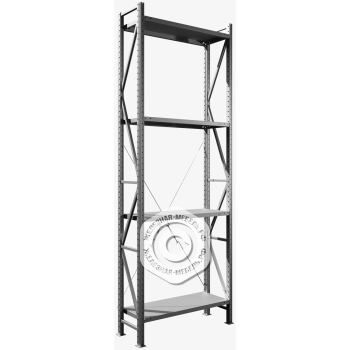 Стеллаж MS U 3000х1000х400 (4 полки, нагрузка на полку 200 кг)