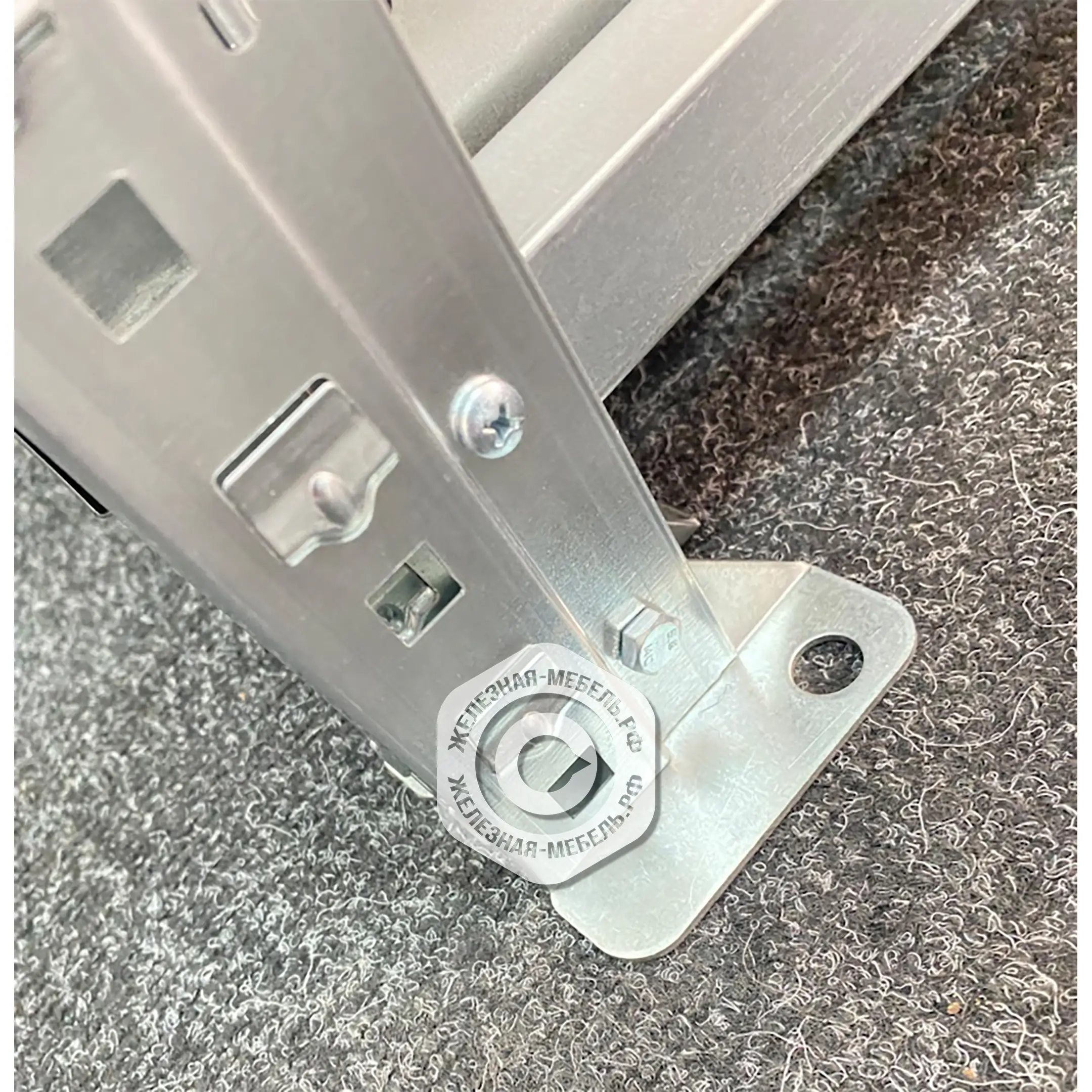 стеллаж ms u 2500х700х600 (5 полок, нагрузка на полку 200 кг)