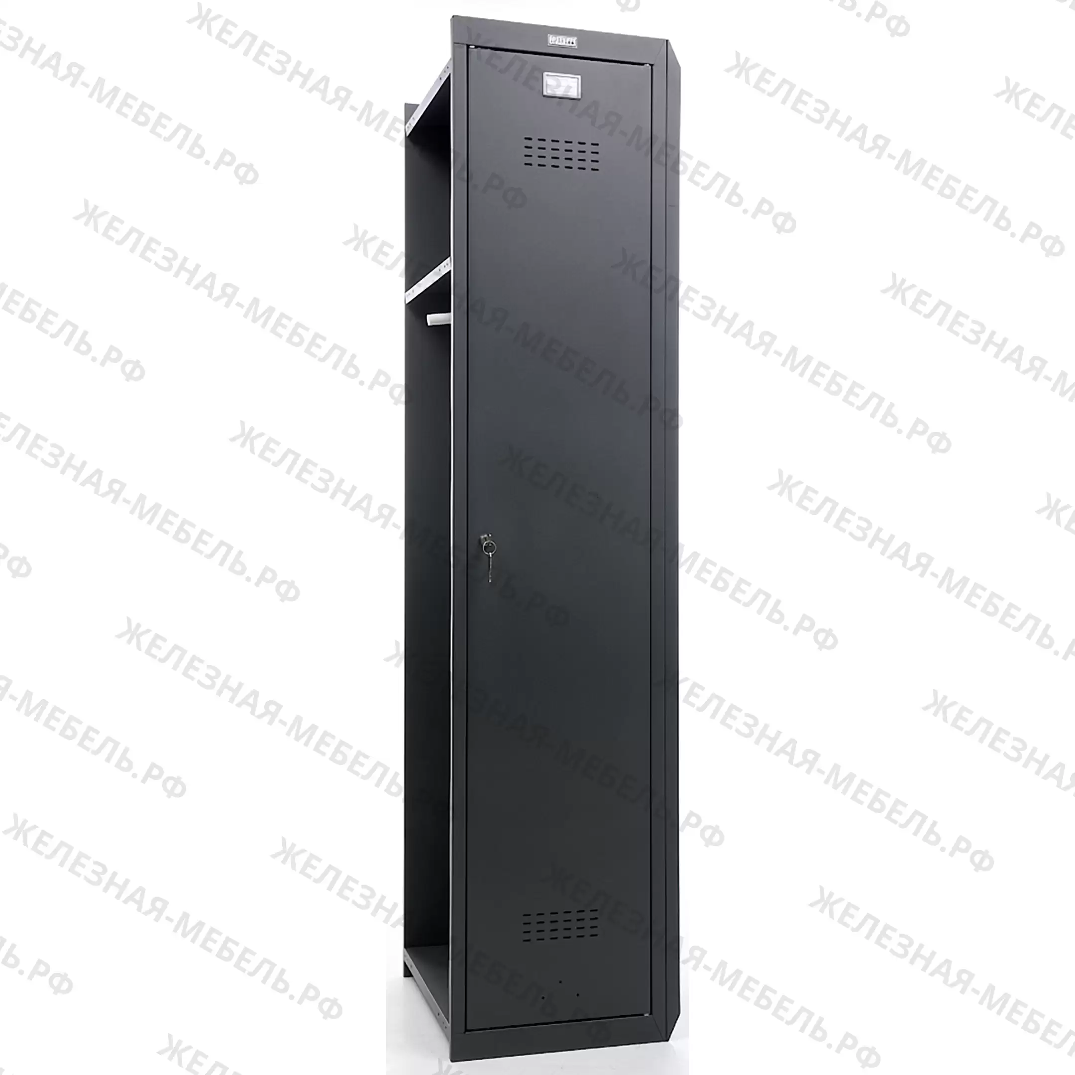 шкаф для раздевалок практик антивандальный mlh-01-40 дополнительный модуль