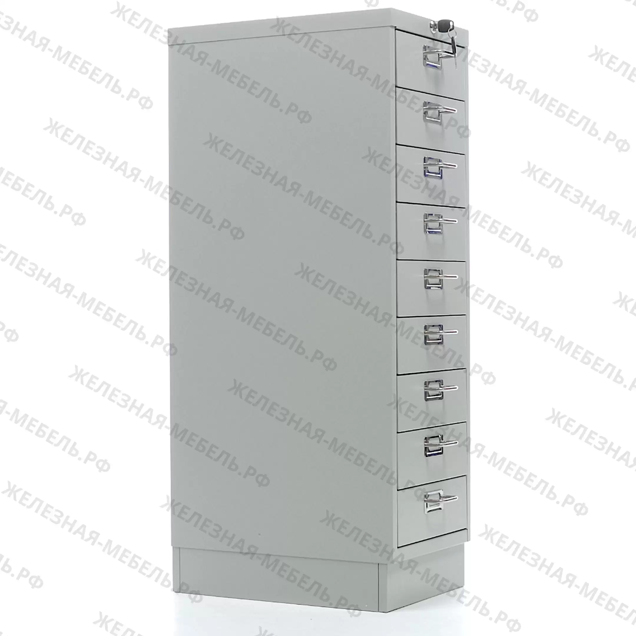 картотечный шкаф практик mdc-a4/910/9