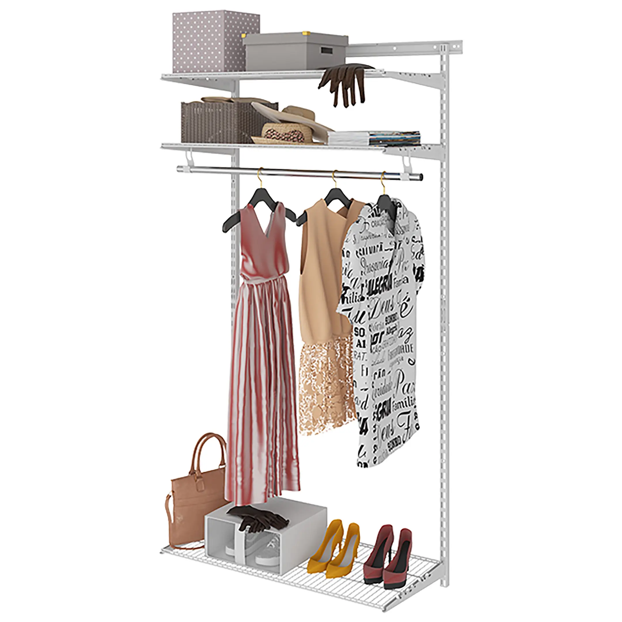 гардеробная система практик home basic g90 белая