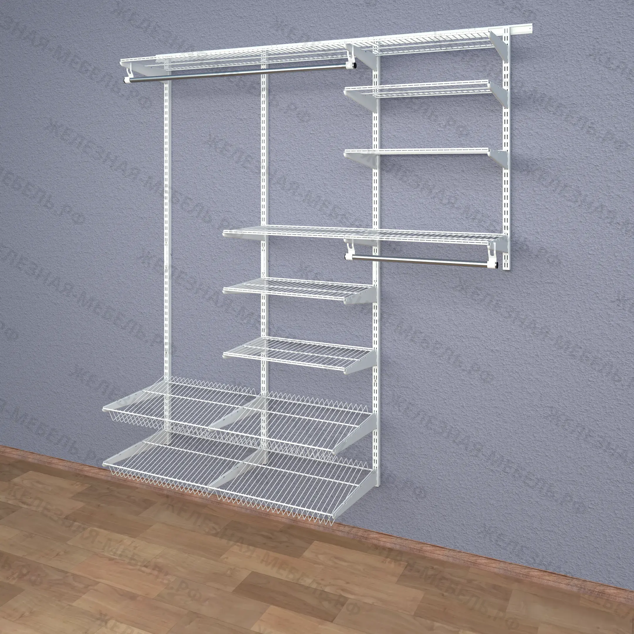 комплект №38 гардеробной системы титан-gs