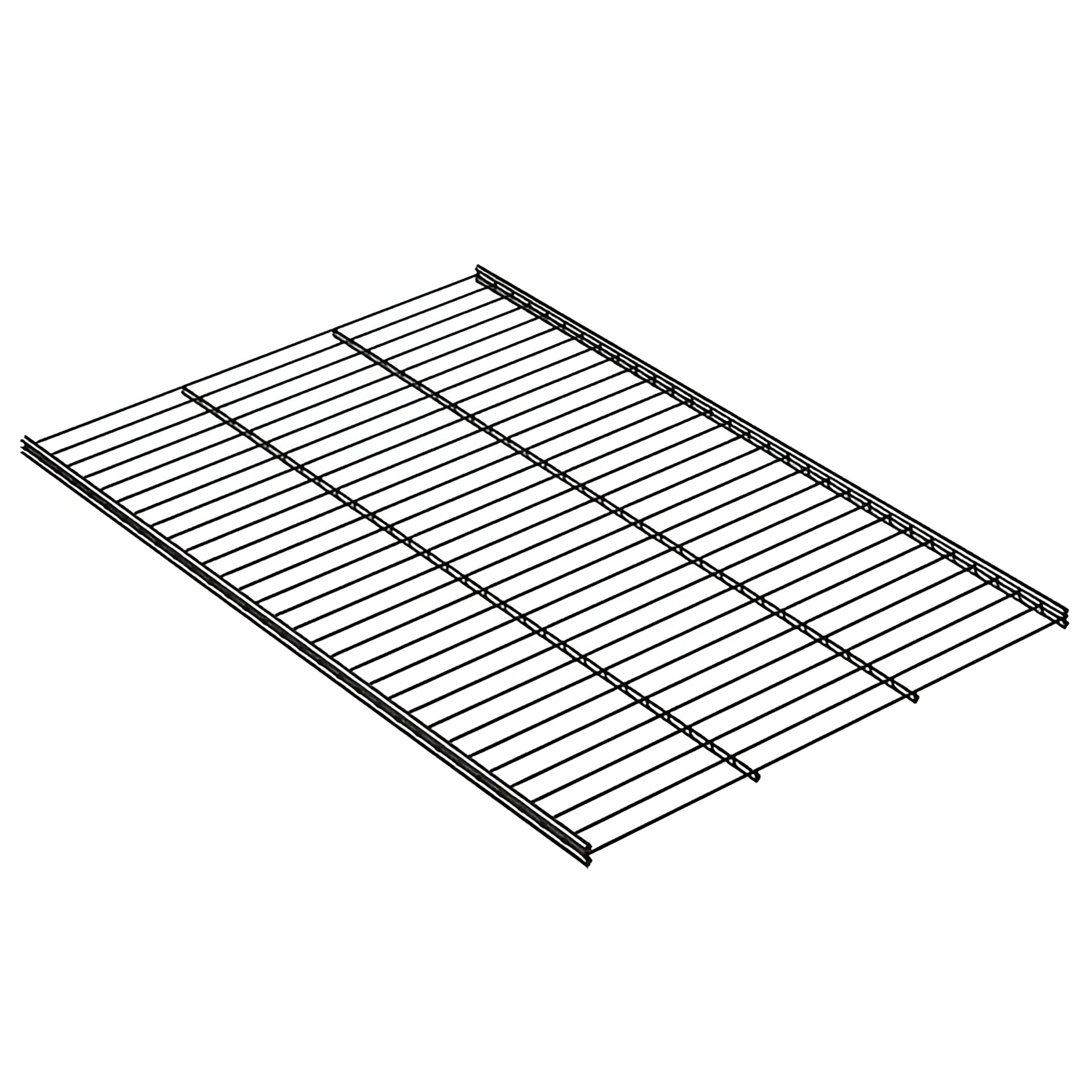 полка сетчатая практик home gsh 60х40 графит