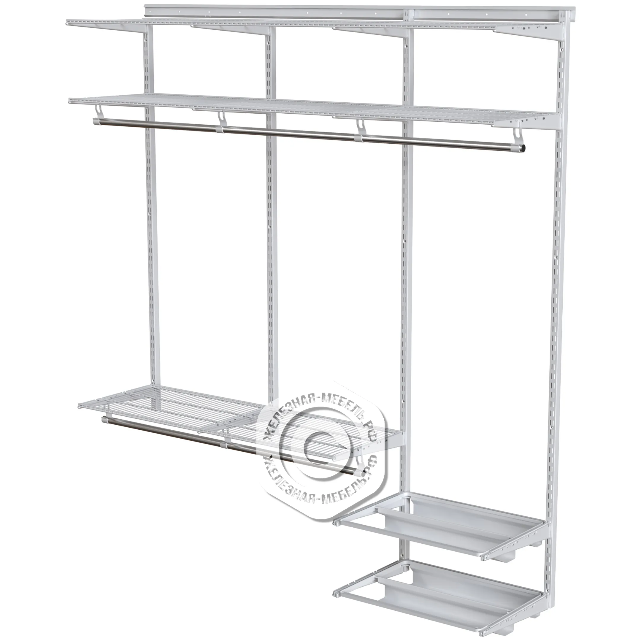 гардеробная система практик home прихожая medium 15 белая