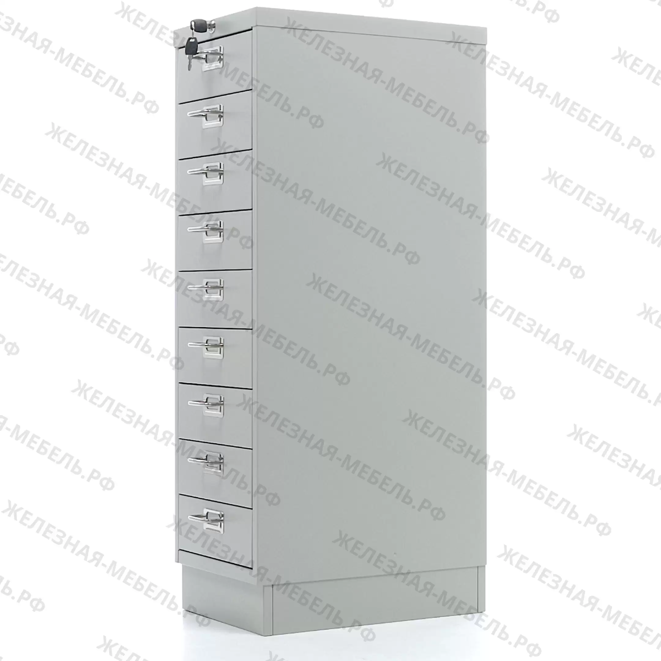 картотечный шкаф практик mdc-a4/910/9