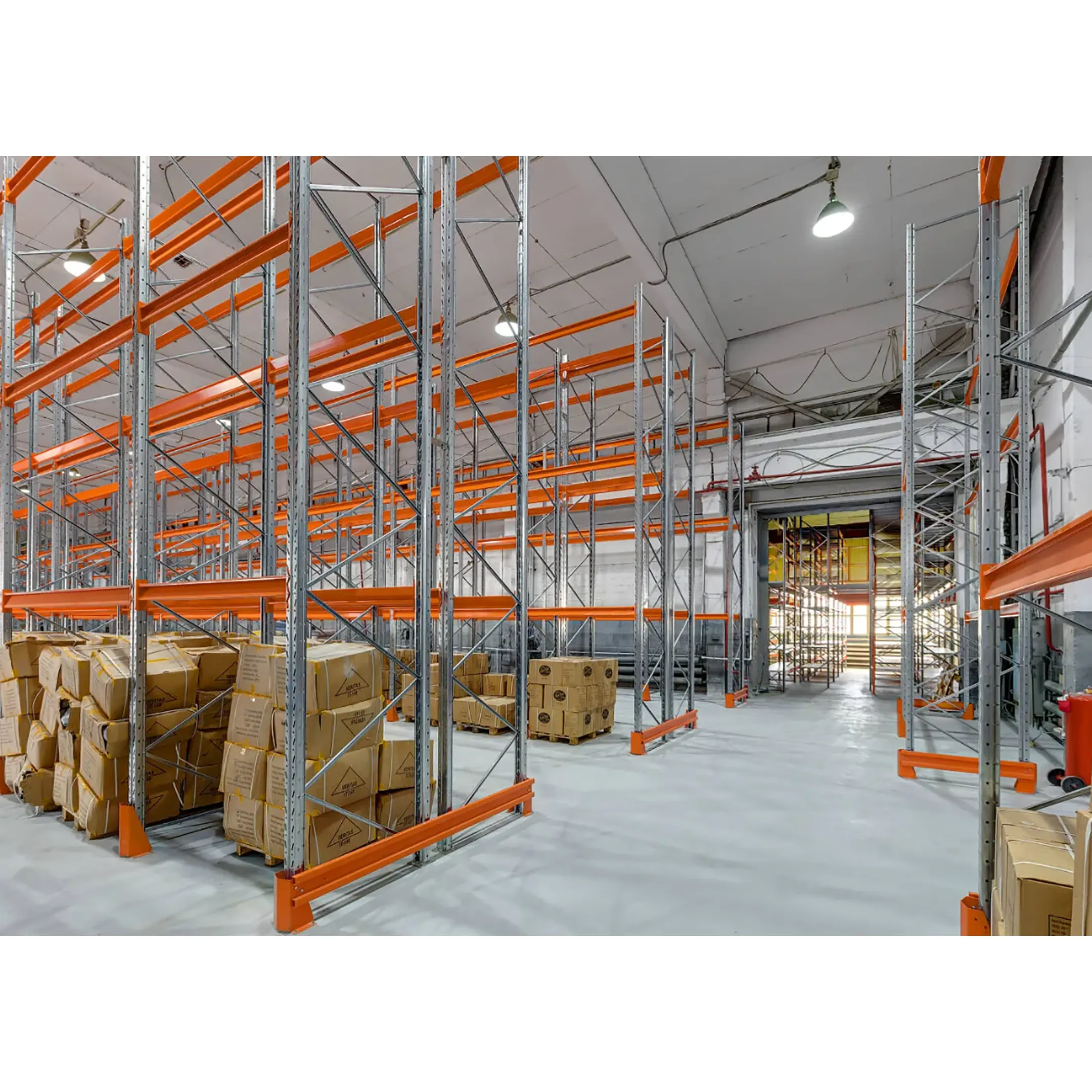 стеллаж паллетный 3500х1800х1100 мм, 2 яруса (балка сетп 1800/1300 паллетная)