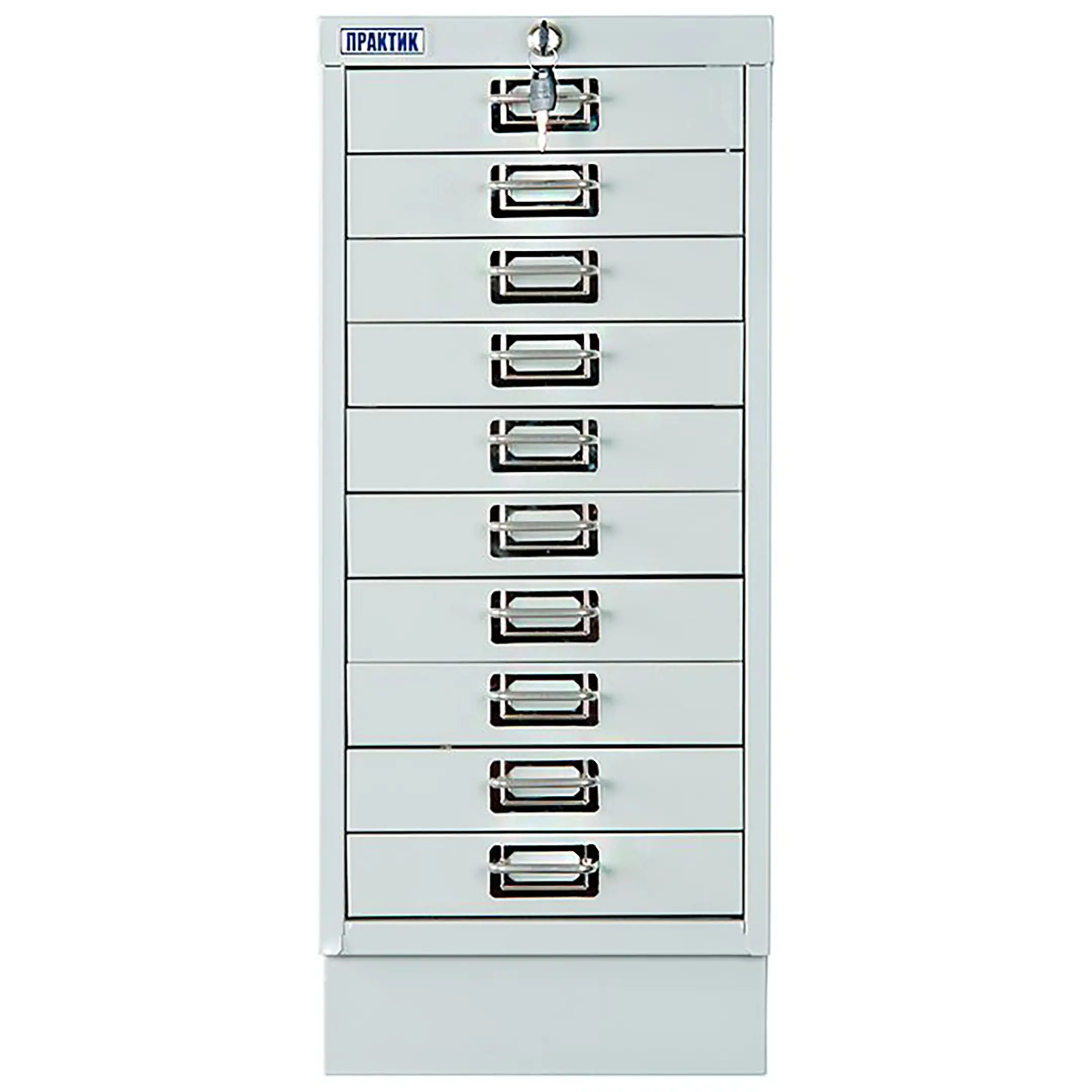 картотечный шкаф практик mdc-a4/650/10