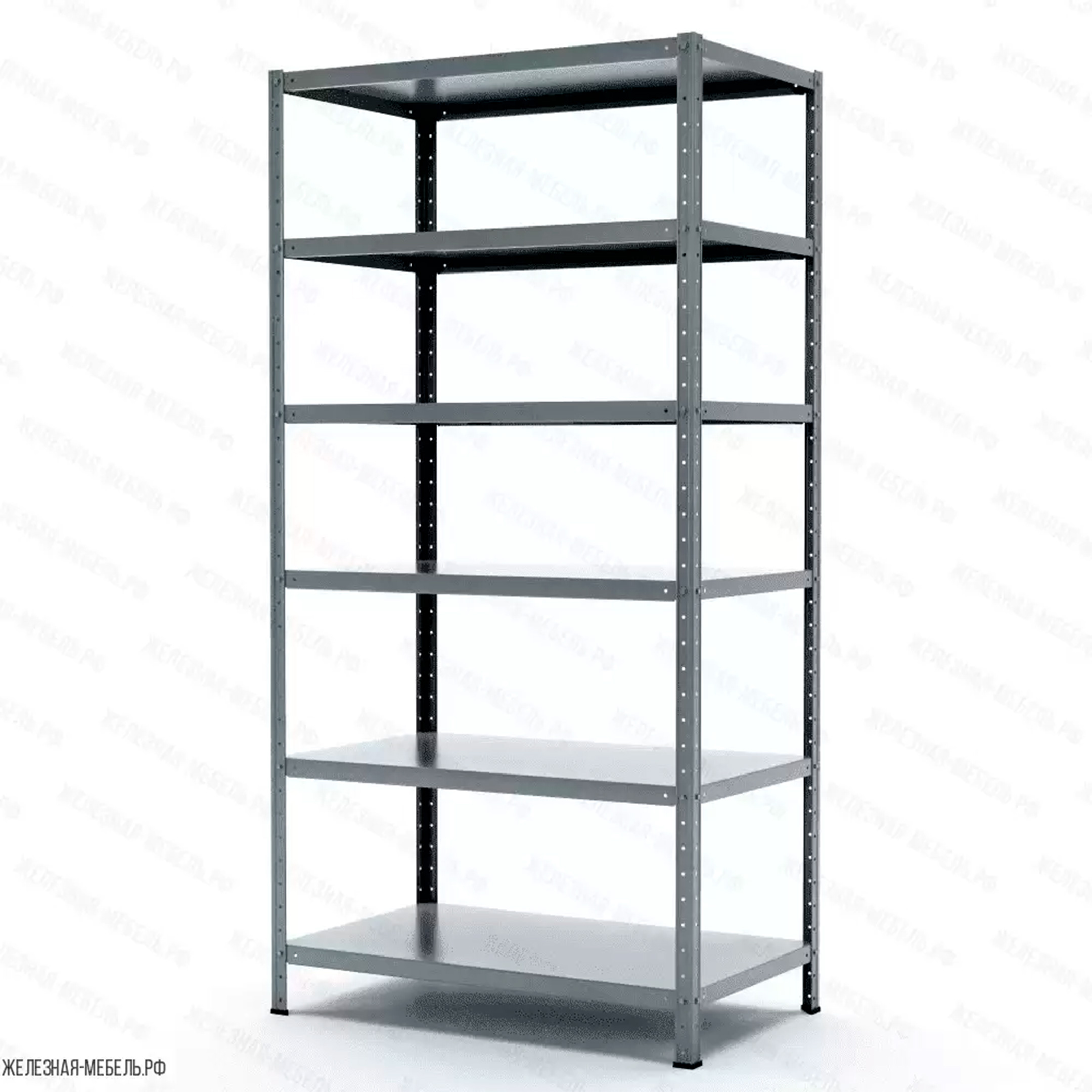 стеллаж ms strong 2200х1200х600 (6 полок)