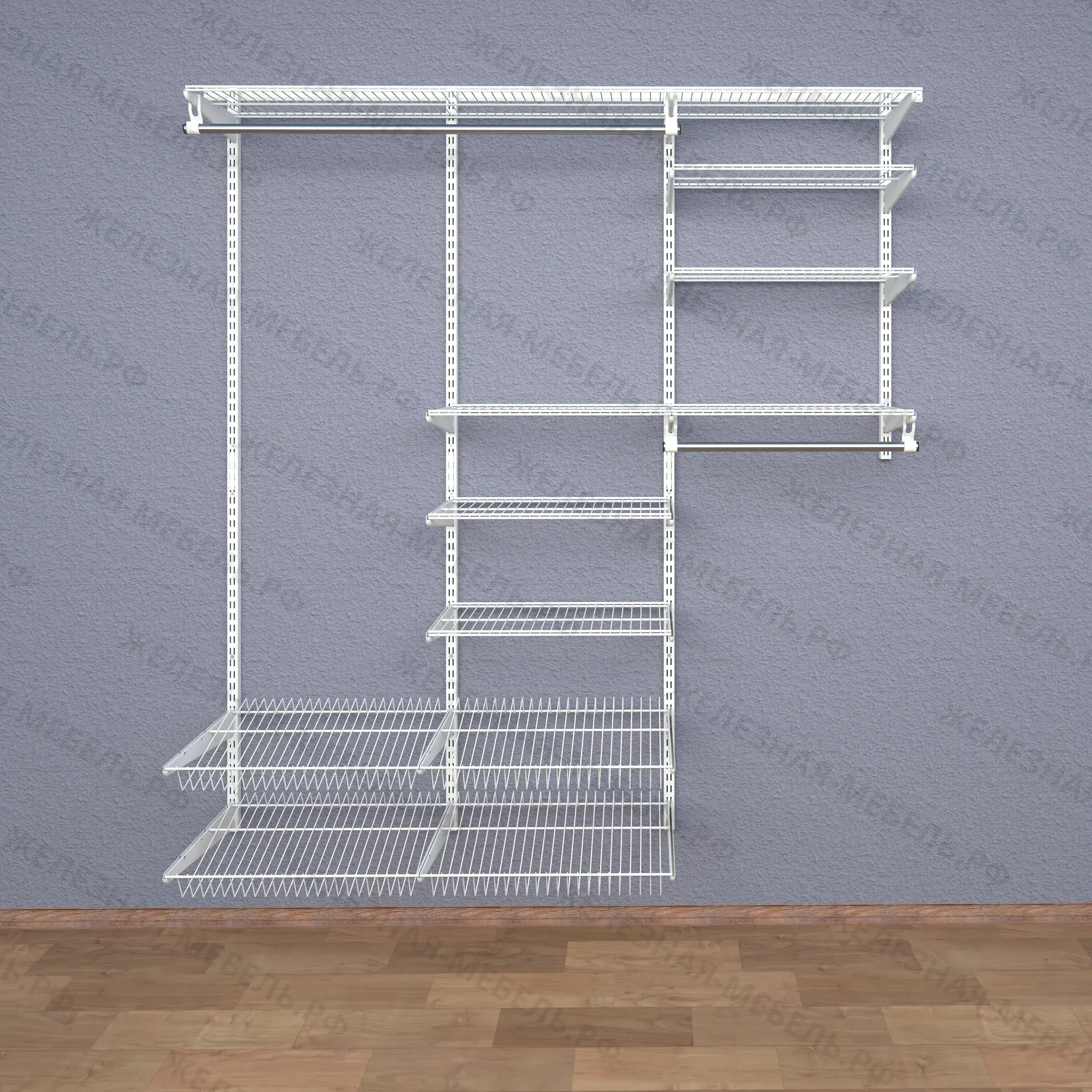 комплект №38 гардеробной системы титан-gs