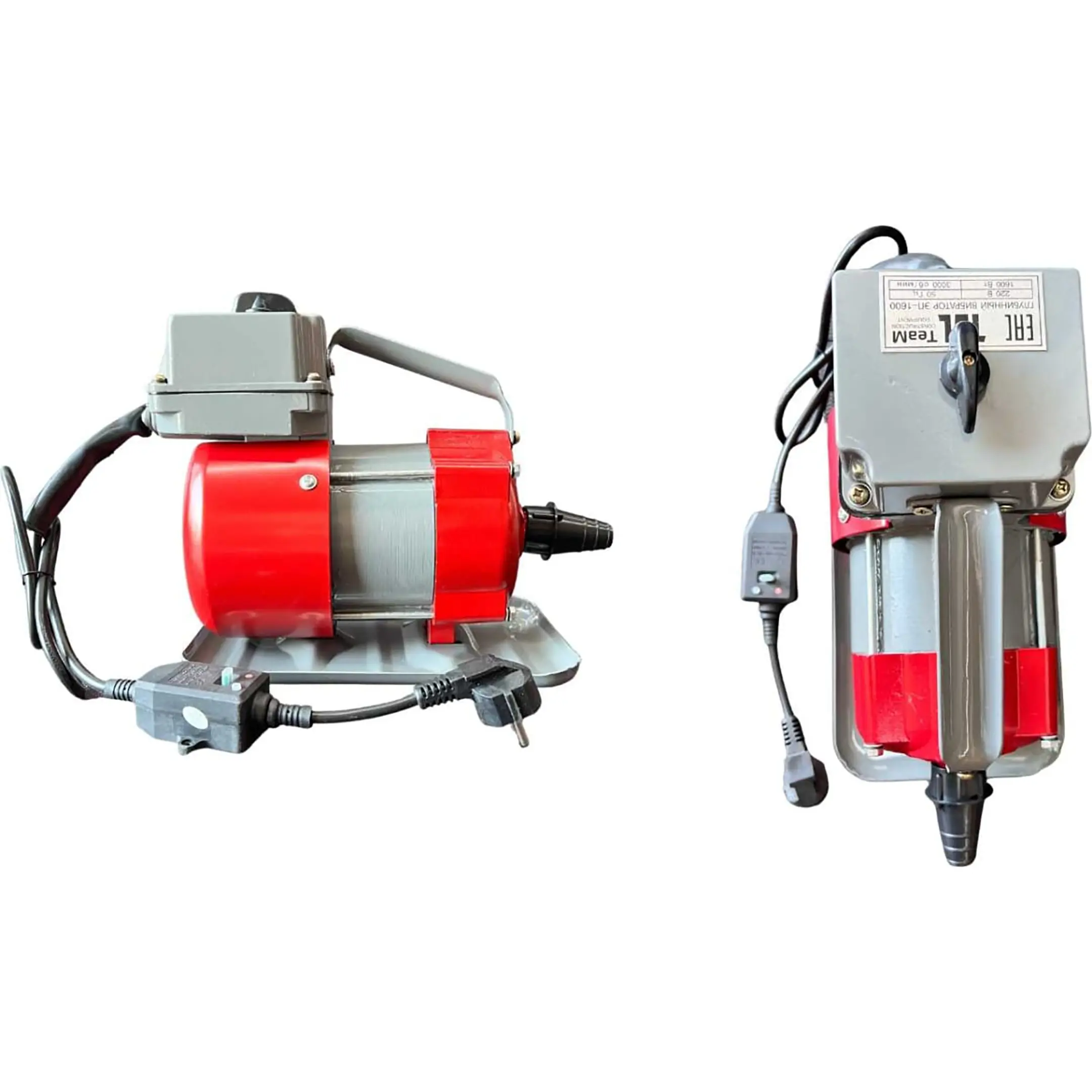 глубинный вибратор эп-1400 комплект (привод 1,4 квт, вал 6м, вибронаконечник 38 мм)