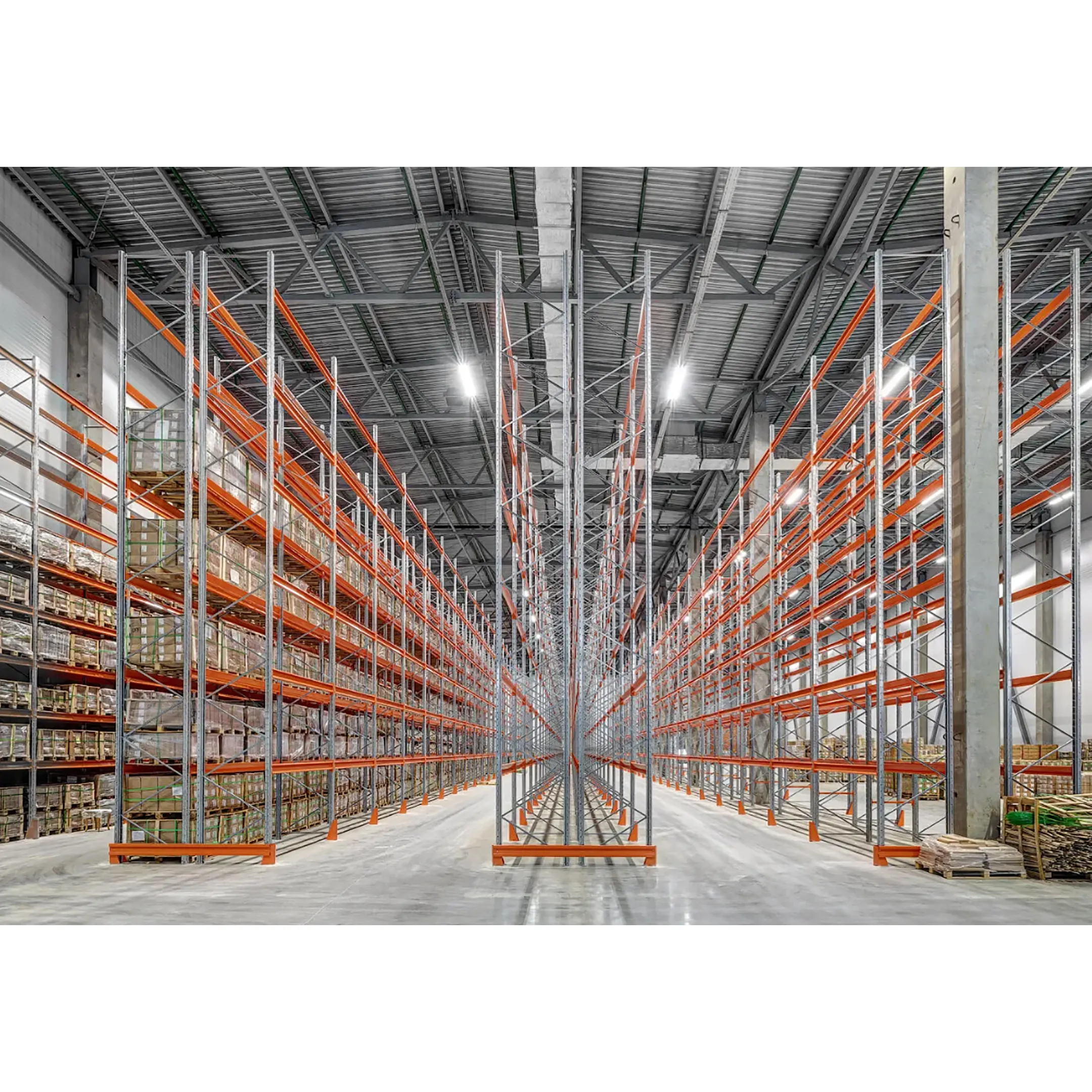 стеллаж паллетный 3500х1800х1100 мм, 2 яруса (балка сетп 1800/1300 паллетная)