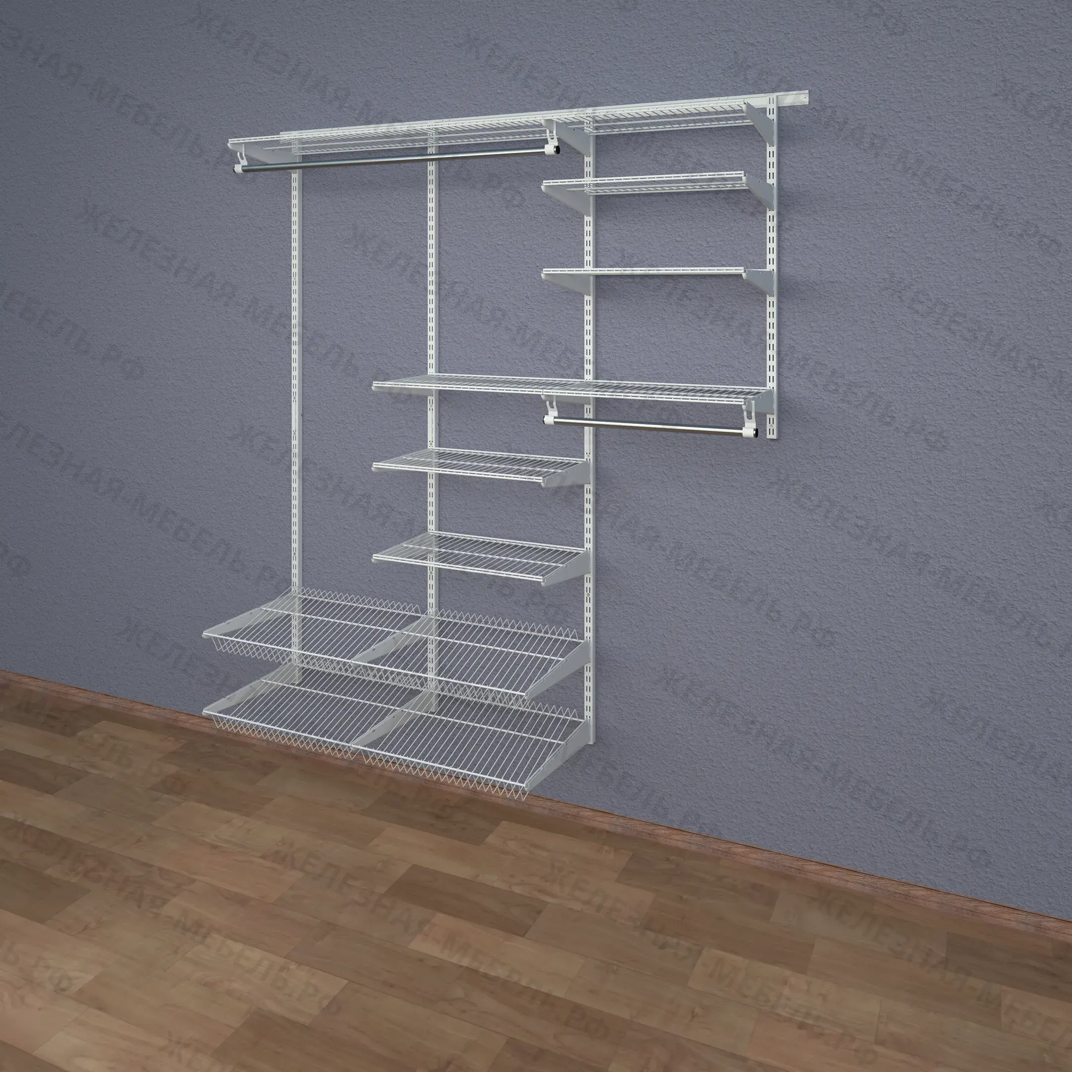 комплект №38 гардеробной системы титан-gs