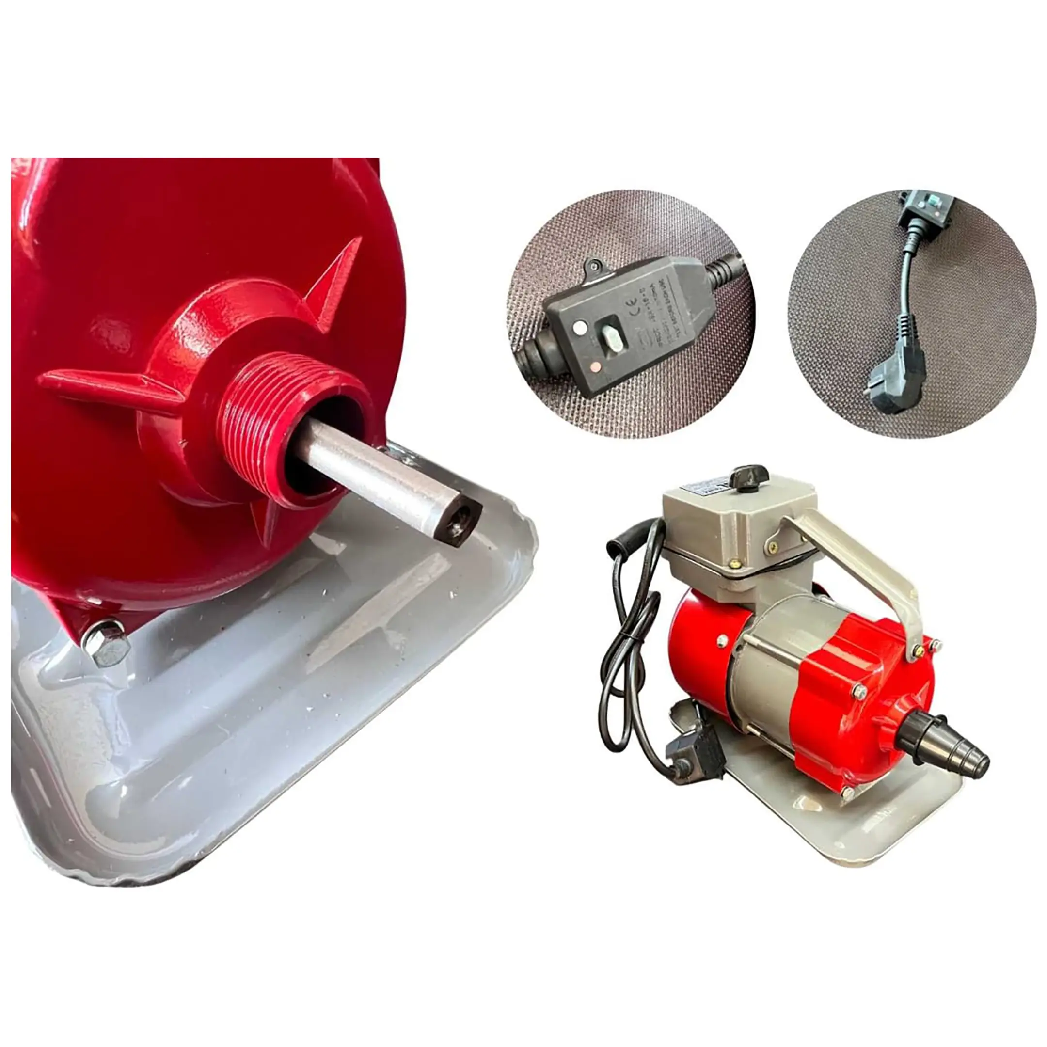 глубинный вибратор эп-1400 комплект (привод 1,4 квт, вал 6м, вибронаконечник 38 мм)