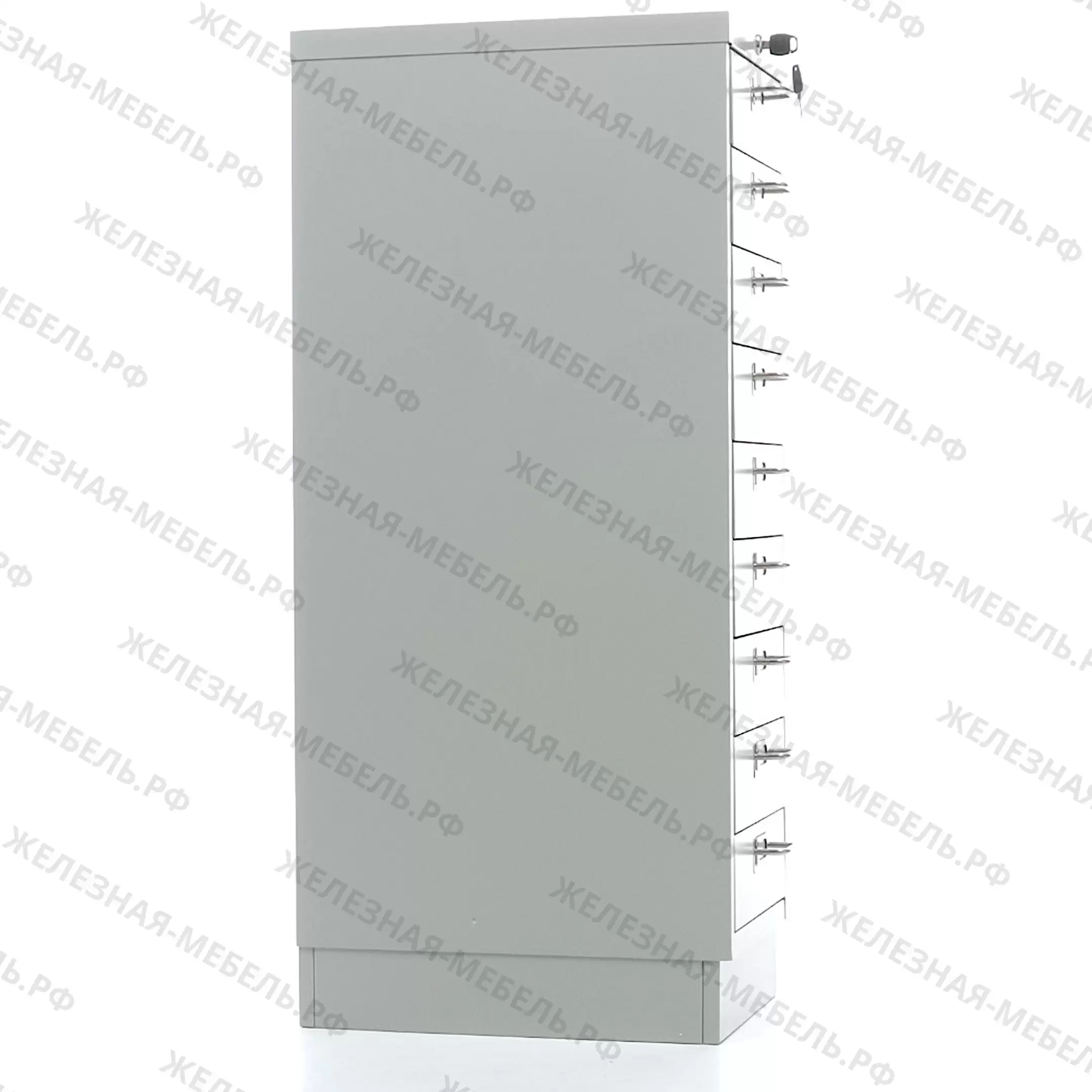 картотечный шкаф практик mdc-a4/910/9