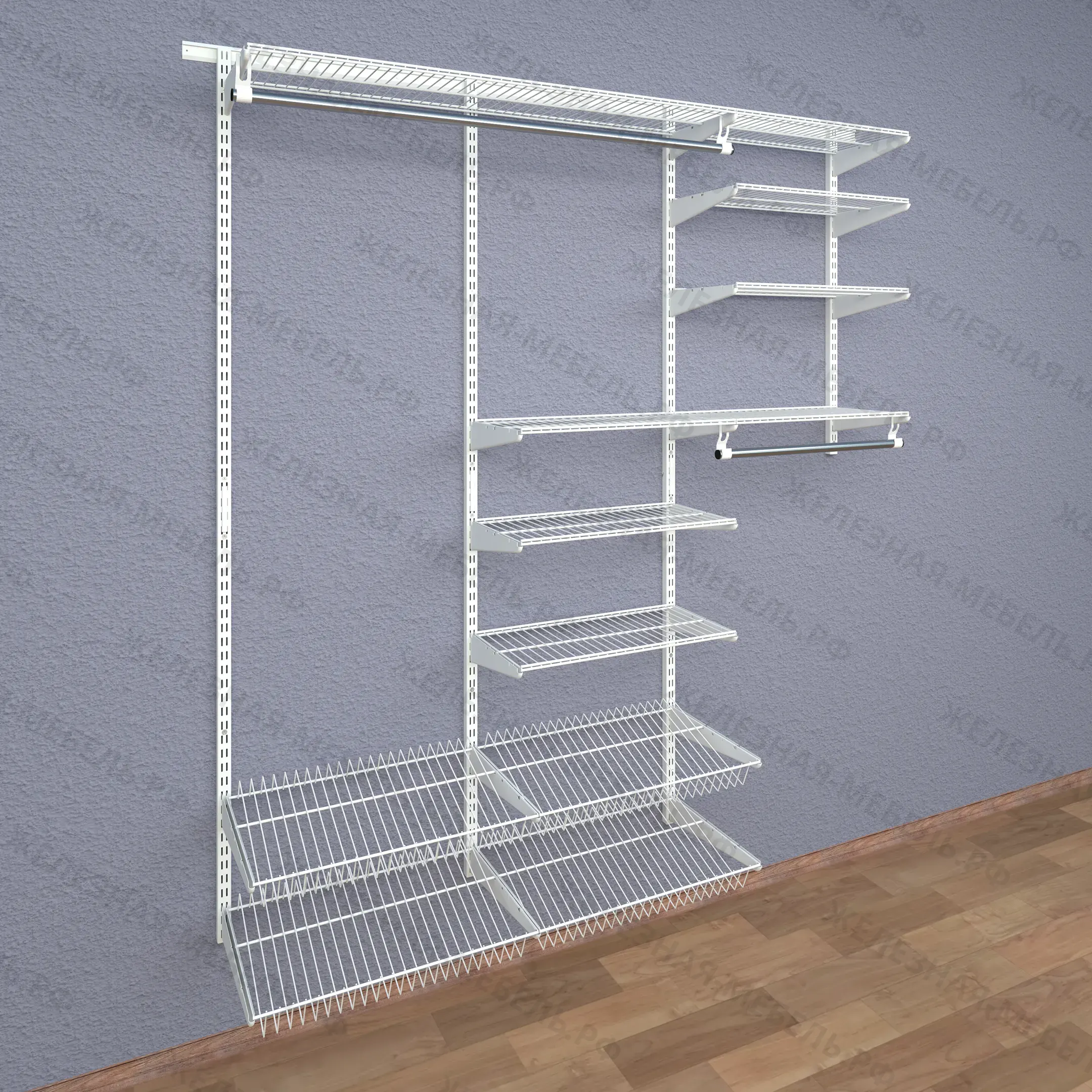 комплект №38 гардеробной системы титан-gs