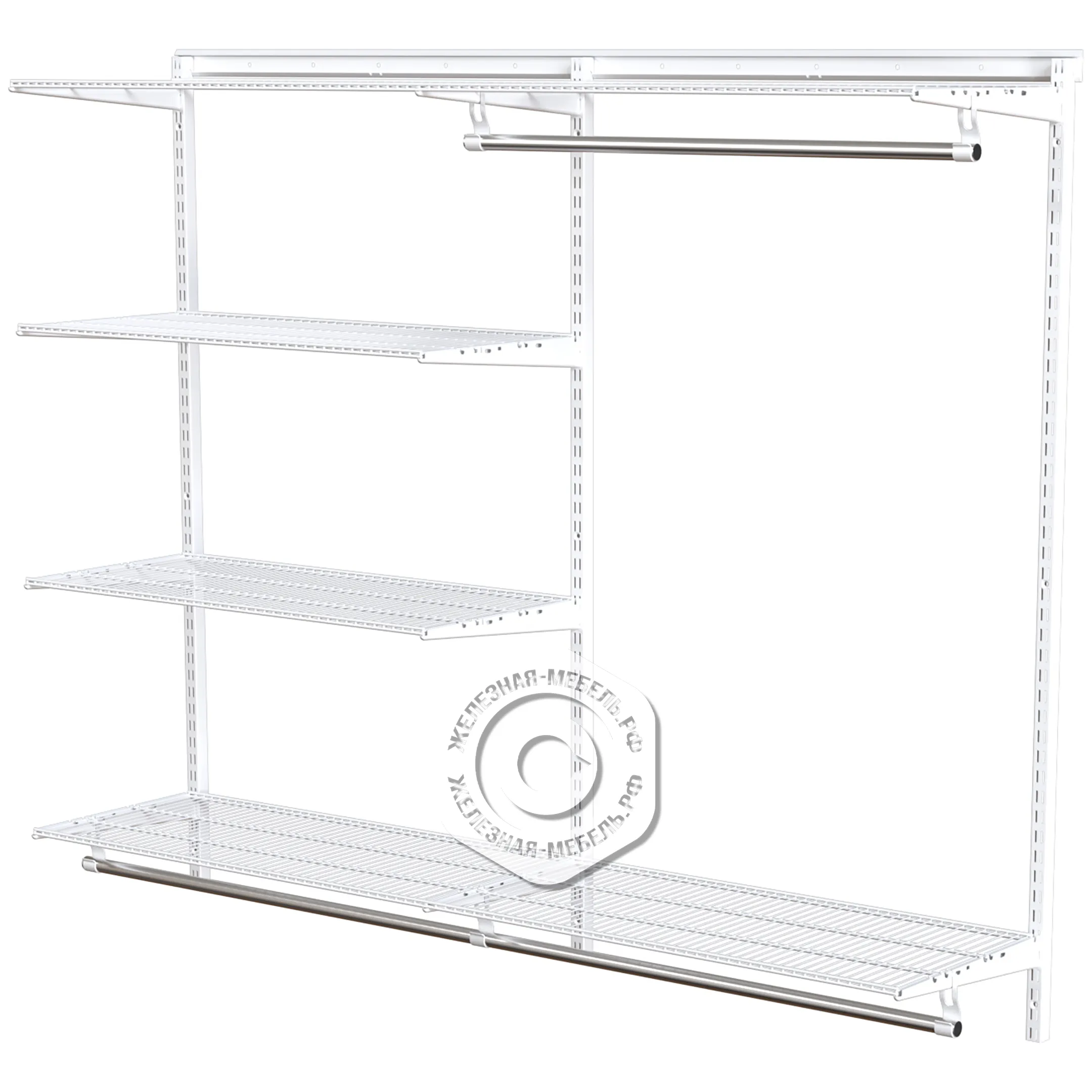 гардеробная система практик home прихожая light 5 белая