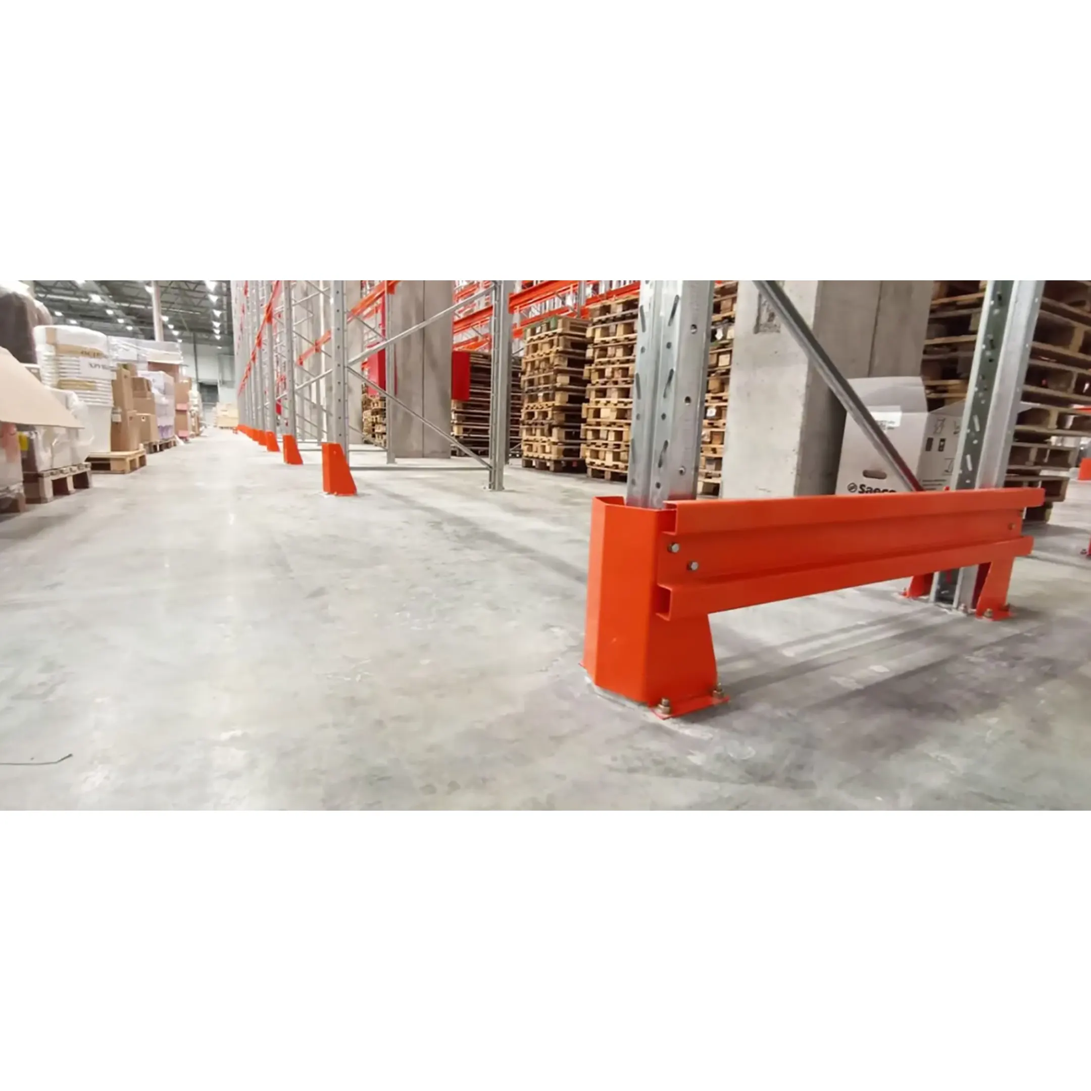 стеллаж паллетный 3500х1800х1100 мм, 2 яруса (балка сетп 1800/1300 паллетная)