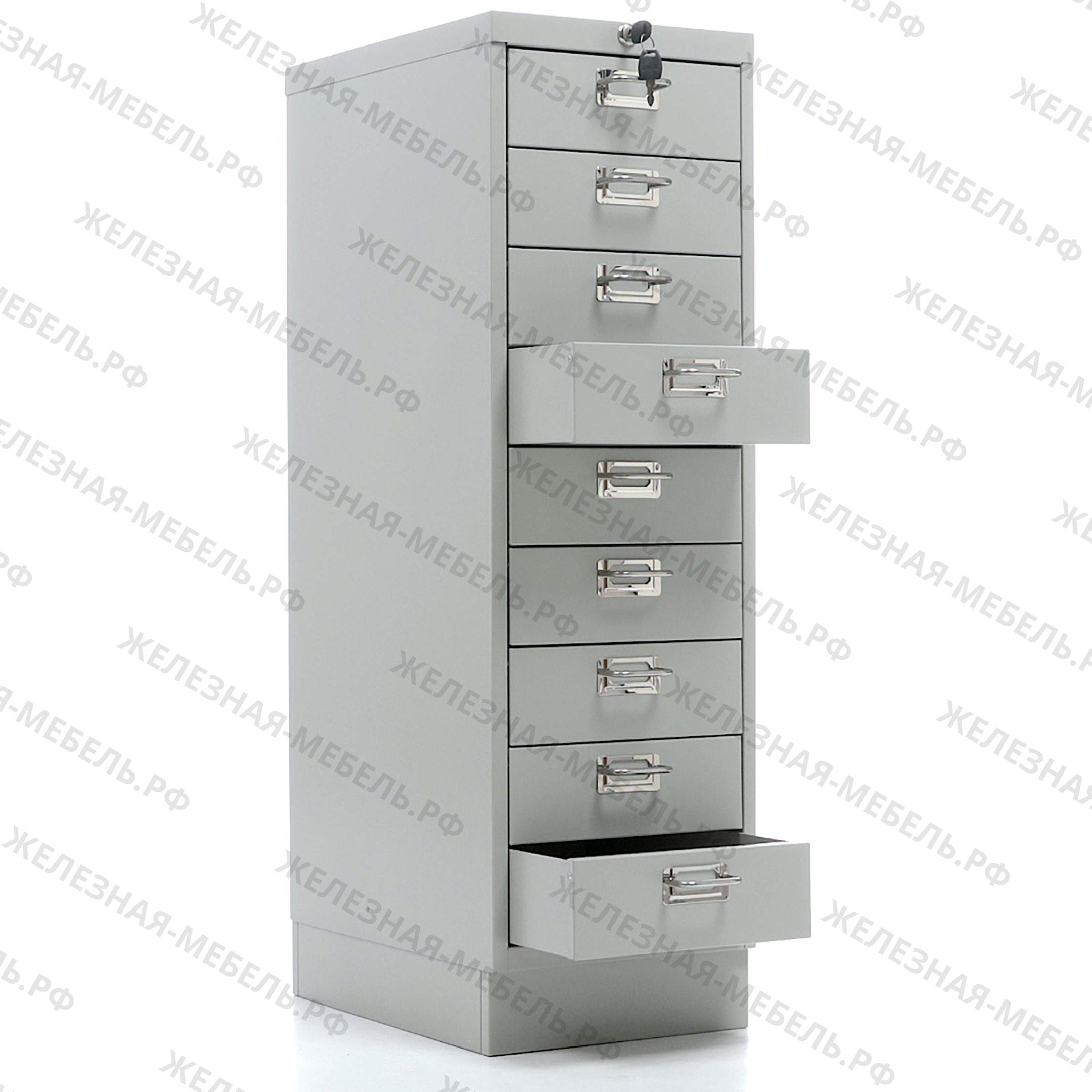 картотечный шкаф практик mdc-a4/910/9