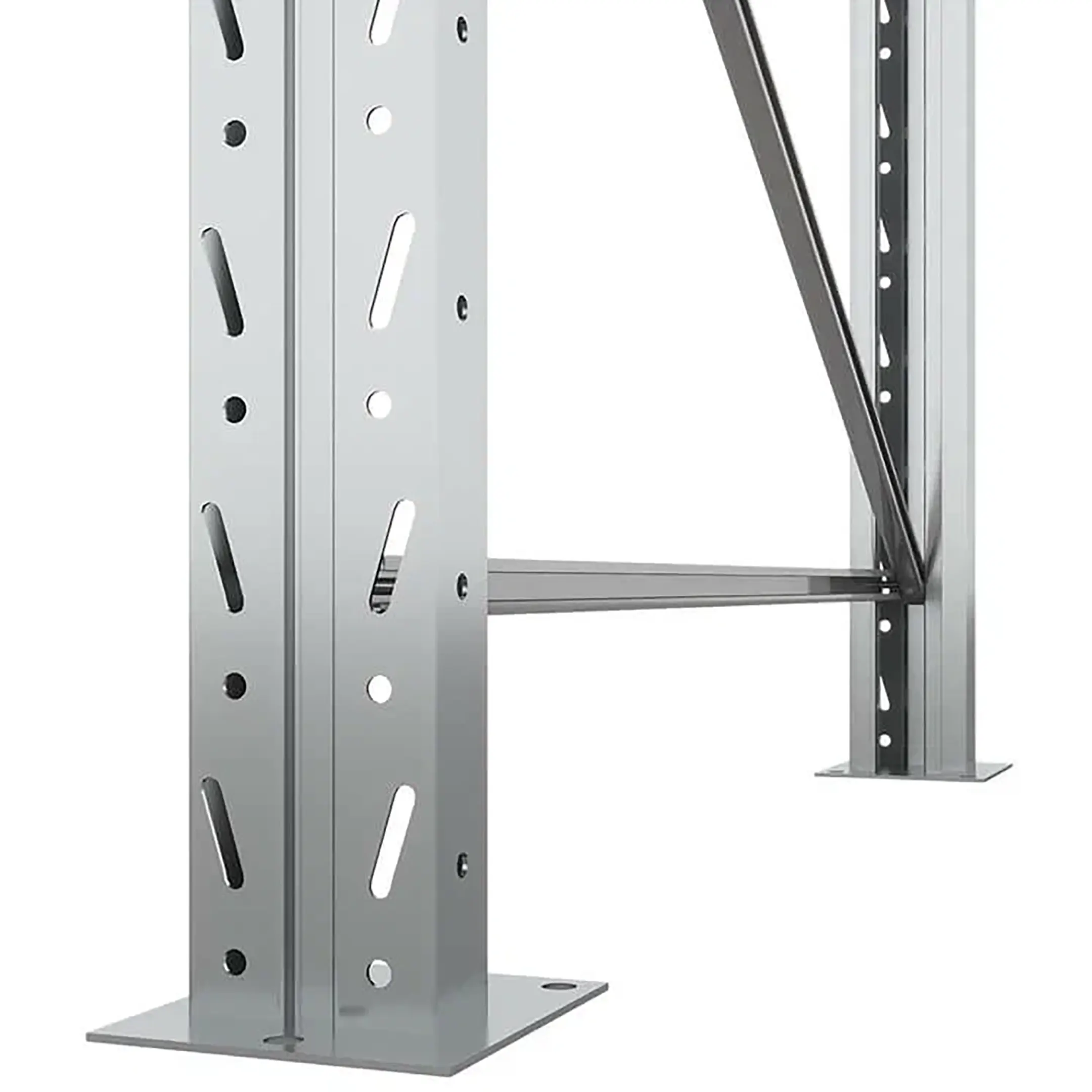 стеллаж паллетный 3500х1800х1100 мм, 2 яруса (балка сетп 1800/1300 паллетная)