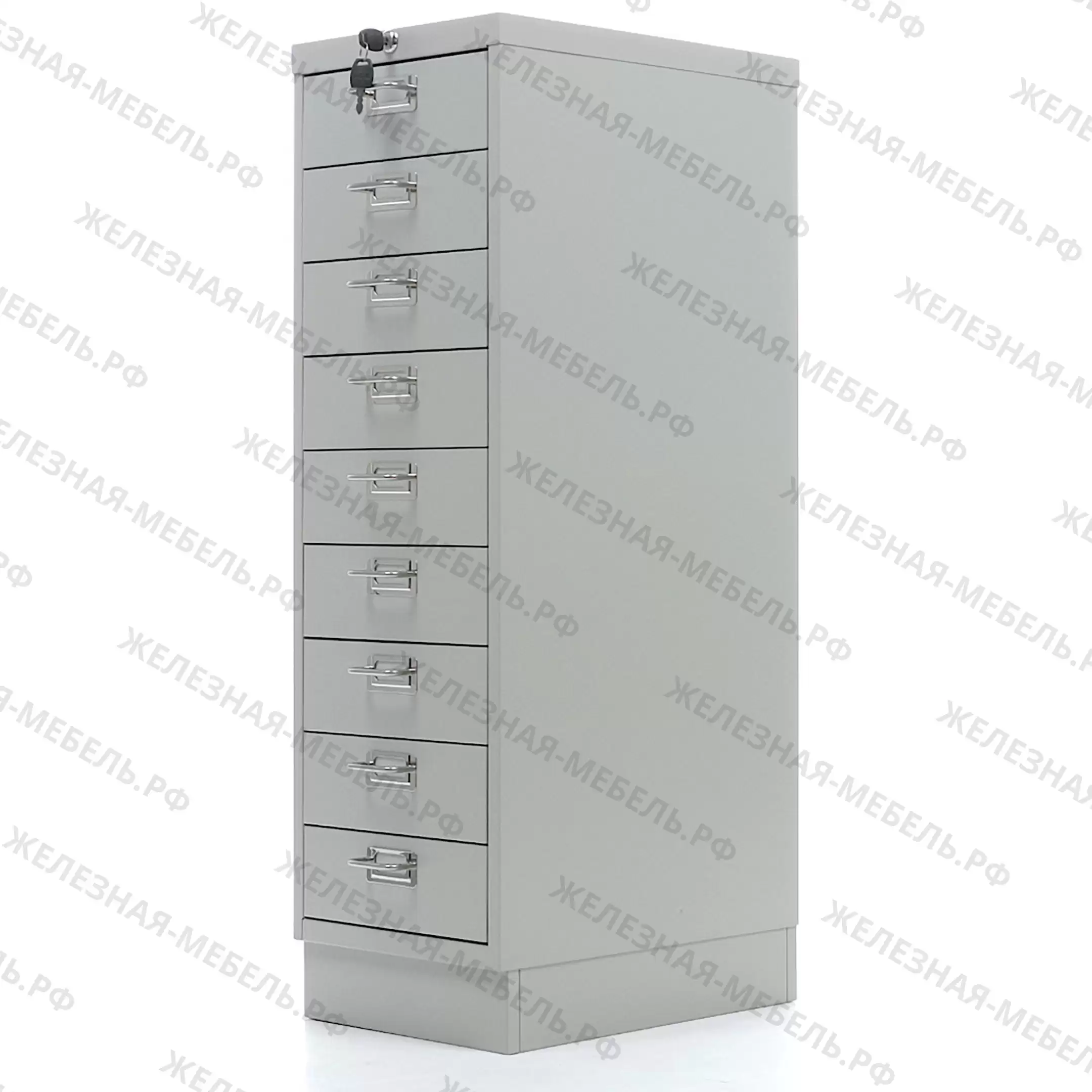 картотечный шкаф практик mdc-a4/910/9