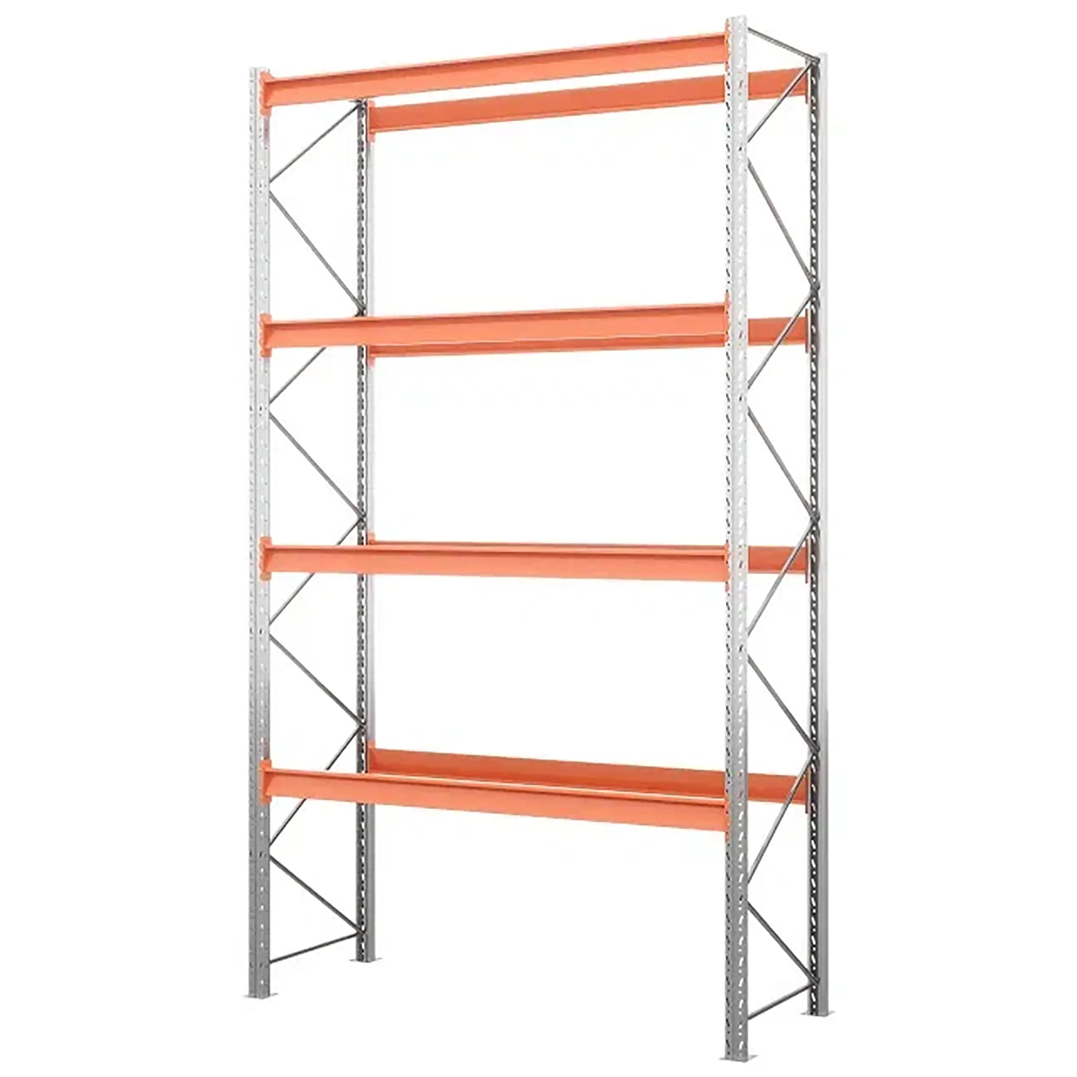 стеллаж паллетный 6000х1800х1100 мм, 4 яруса (балка сетп 1800/1300 паллетная)